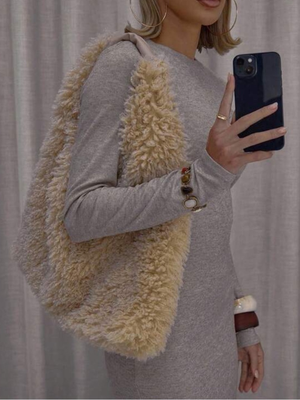 Faux Fur Bag